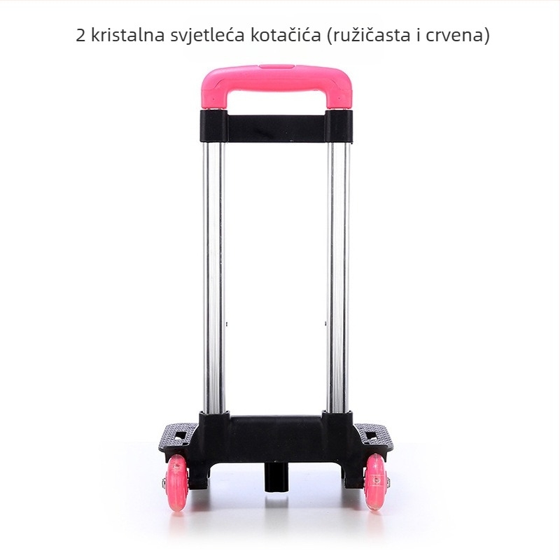 Win Aluminijski sklopivi odvojivi nosač kolica za prtljagu i torbu, uzorak Flash trolley, smanjuje teret