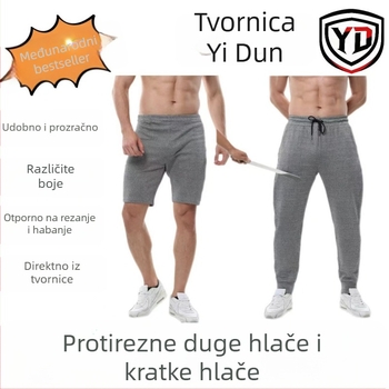 PE zaštitne hlače i šorti, otporne na rezanje, ubode i abraziju, radna odjeća za rad u staklarskim konstrukcijama