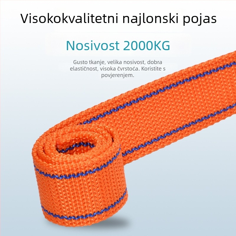Huatai sigurnosni pojas za rad na visini s dvostrukim kukom i užetom za otvorena gradilišta