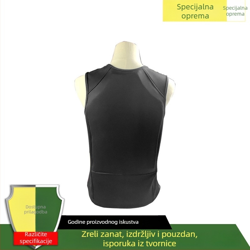 Balistička majica s unutarnjom vestom | Polietilenski materijal visoke molekulske mase | 1.5 kg | Zaštita tijela