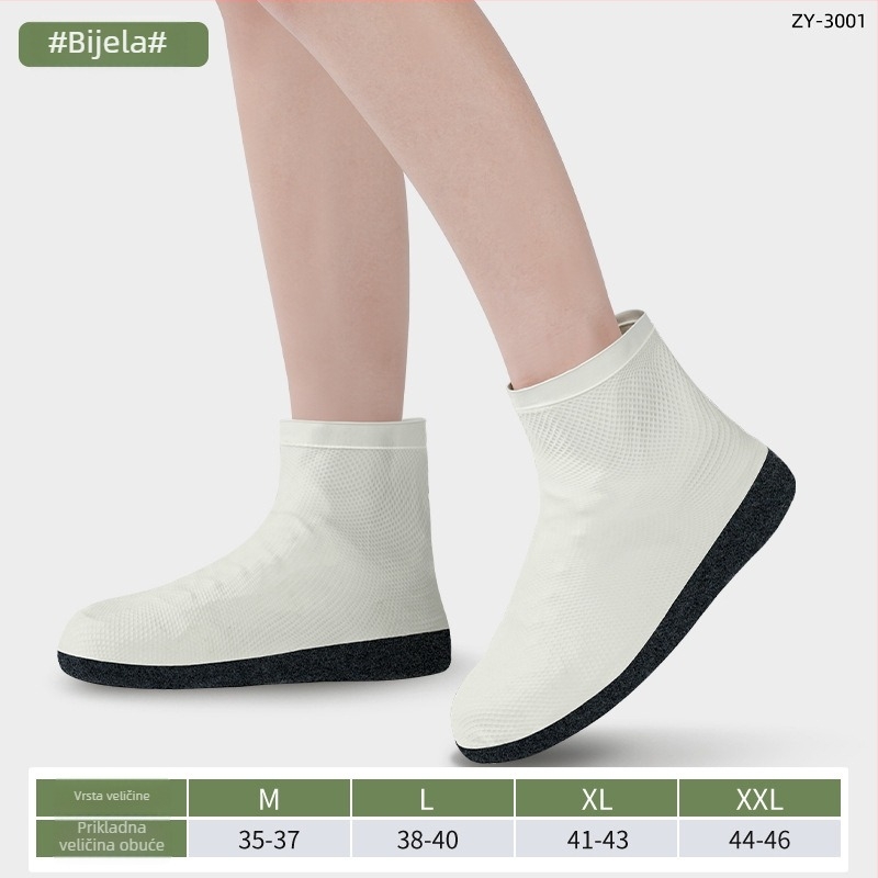 Graceful Rain pokrov za cipele za kišu – latex, vodootporan, protuklizan, ojačan, otporan na habanje, prenosiv za vanjske izlete