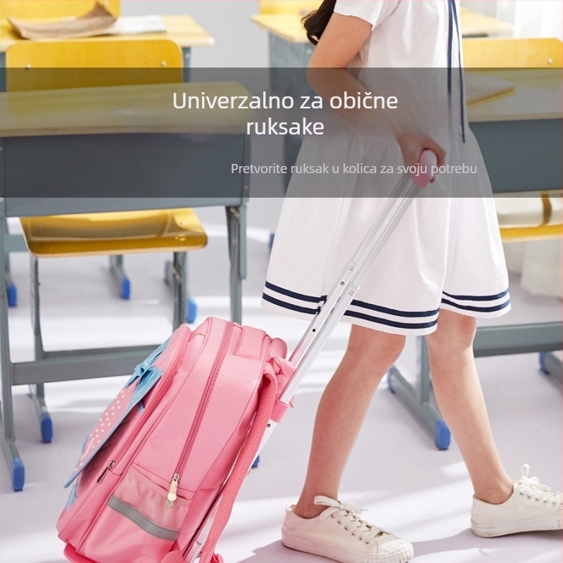 Držač za školski ruksak na kolima – ABS materijal, marka lecelece, šifra proizvoda Bbgd01, Dodaci za prtljagu, proljeće 2024