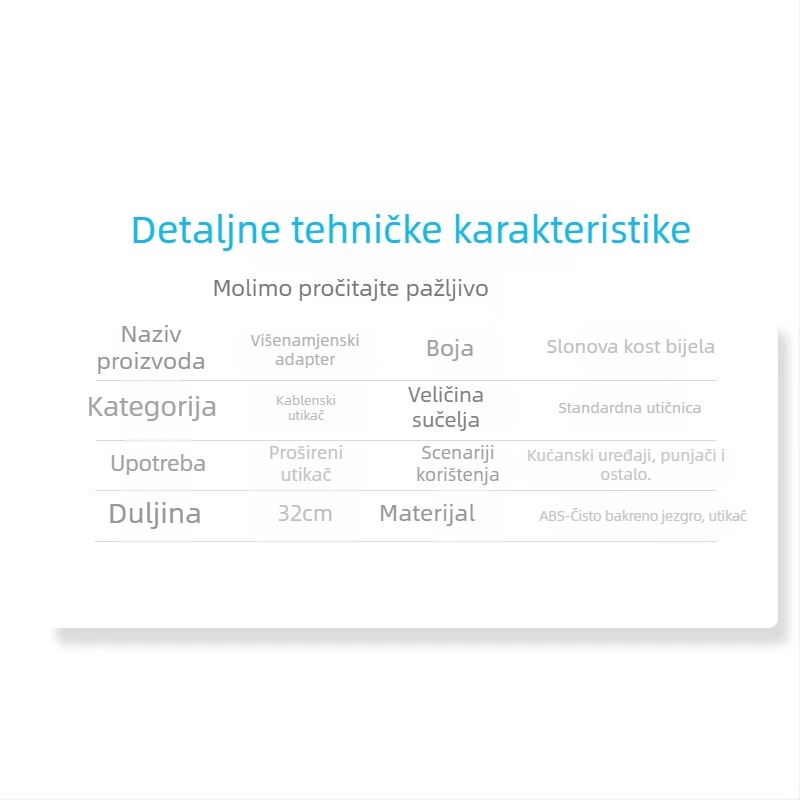 Vodootporna kutija utičnica 220V, razdjelnik 1 na 4 za modem/router