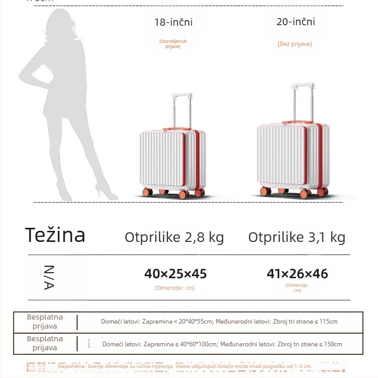 ABS kovčeg s bočnim otvorom i dubokim odjelom, USB priključak, držač za mobitel, univerzalni kotačići, unisex, jesen 2024