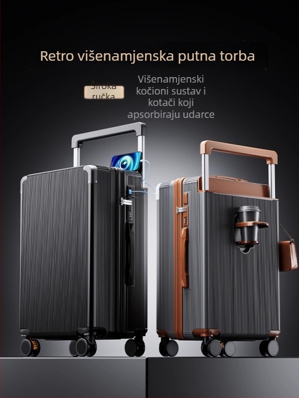 2025 Višenamjenski kofer od 26 inča s TSA zaptivačem – izdržljiv, prostran za putovanja