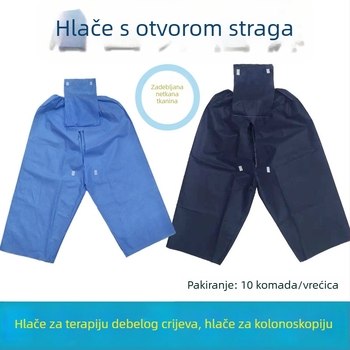 Jednokratne hlače od netkanog materijala za enteroskopiju i anorektalni pregled za muškarce i žene