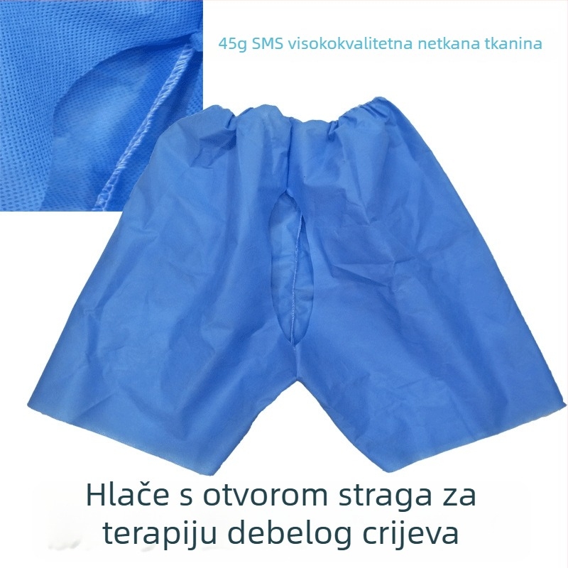 Jednokratne hlače od netkanog materijala za enteroskopiju i anorektalni pregled za muškarce i žene