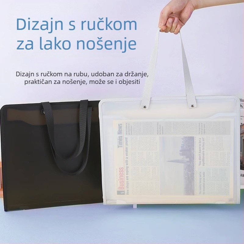 New Puda 8889 – PP materijal za umjetničko skladištenje: 4K umjetnički album, papir za crtanje, torba za skice, fascikl za radove, 8K skic papir, prijenosna torba za papir