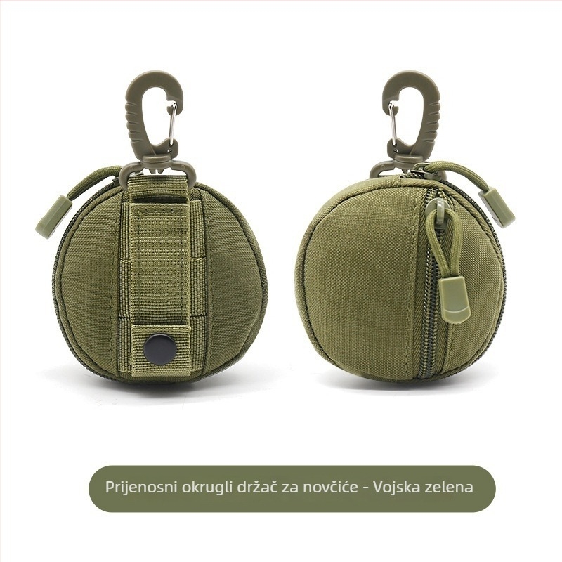 Molle taktična torbica za ključeve – univerzalna, najlon, prozračna, vodootporna, ultra lagana