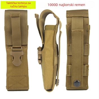 MOLLE-kompatibilna pojasna torba za outdoor, 1000D najlon, otporan materijal, podstava od poliestera, unisex