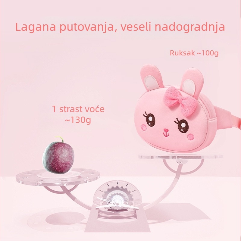 Dječja torbica za prsa i preko ramena, dječji slatki stil, materijal diving cloth, brend Bug Home, svakodnevna upotreba u vrtiću