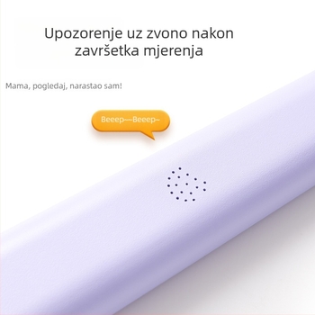 Ultrazvučni mjerač visine za kućnu upotrebu – Novi model treće generacije; Senzor infracrvenog lasera; Bežični domet 5-10 m; Materijal ABS