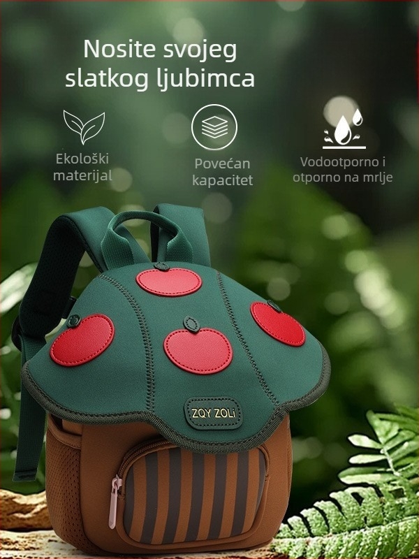 Dječji školski ruksak, unisex, ultra lagan, marka Alone Eagle, materijal: Diving cloth, zakrivljena naramenica, pogodan za školsku nastavu