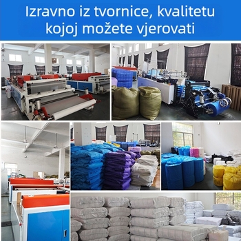 Jednokratne zaštitne navlake za cipele s produženom dužinom, debelog dizajna, vodootporne i otporne na prašinu, PE materijal