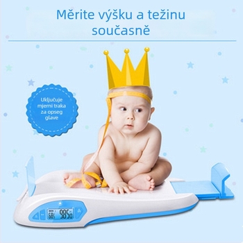 Xiangshan pametna vaga za bebe — elektronička vaga za novorođenčad, mjerenje težine i visine, Bluetooth, s aplikacijom