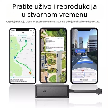 GPS tracker za vozila s 4G Beidou pozicioniranjem, cloud memorijom, reprodukcijom putanje i višestrukim alarmnim modovima (vibracija, SOS, geofence, prekoračenje brzine)