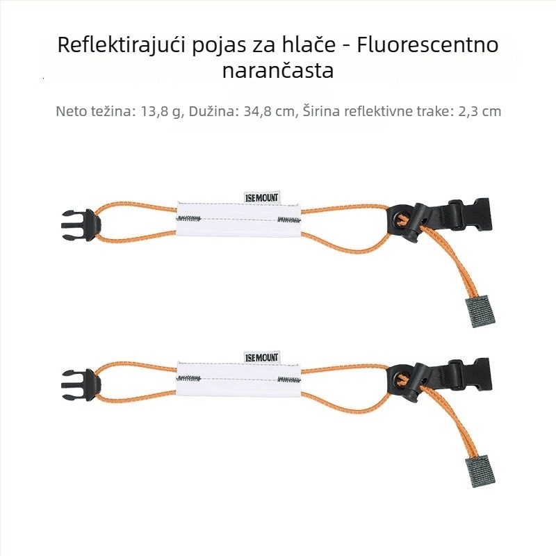 Friendly Reflektirajuće biciklističke trake za noge — Materijal: polipropilenska vlakna; Kategorija: rukavi/leg warmers/vezice; Na skladištu