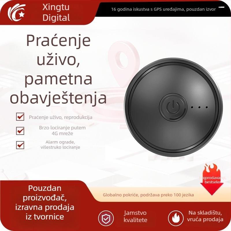 AI inteligentni GPS lokator protiv gubitka za djecu i vozila, Beidou kompatibilan