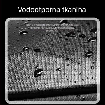 Muška torbica za prsa ML7213 — stil uličnog trenda, materijal Oxford tkanina, otpornost na habanje, uzorak: jednobojan, podstava: poliester