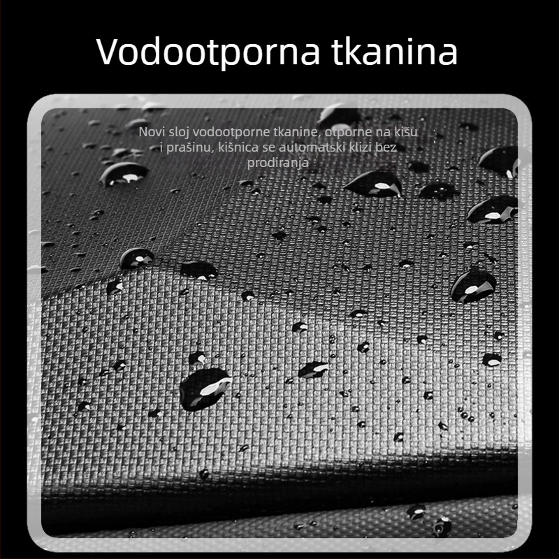 Muška torbica za prsa ML7213 — stil uličnog trenda, materijal Oxford tkanina, otpornost na habanje, uzorak: jednobojan, podstava: poliester