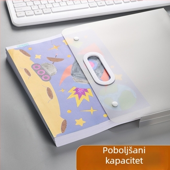 Plastični folder za skice i portfelj za crteže A4, 8K i 4K