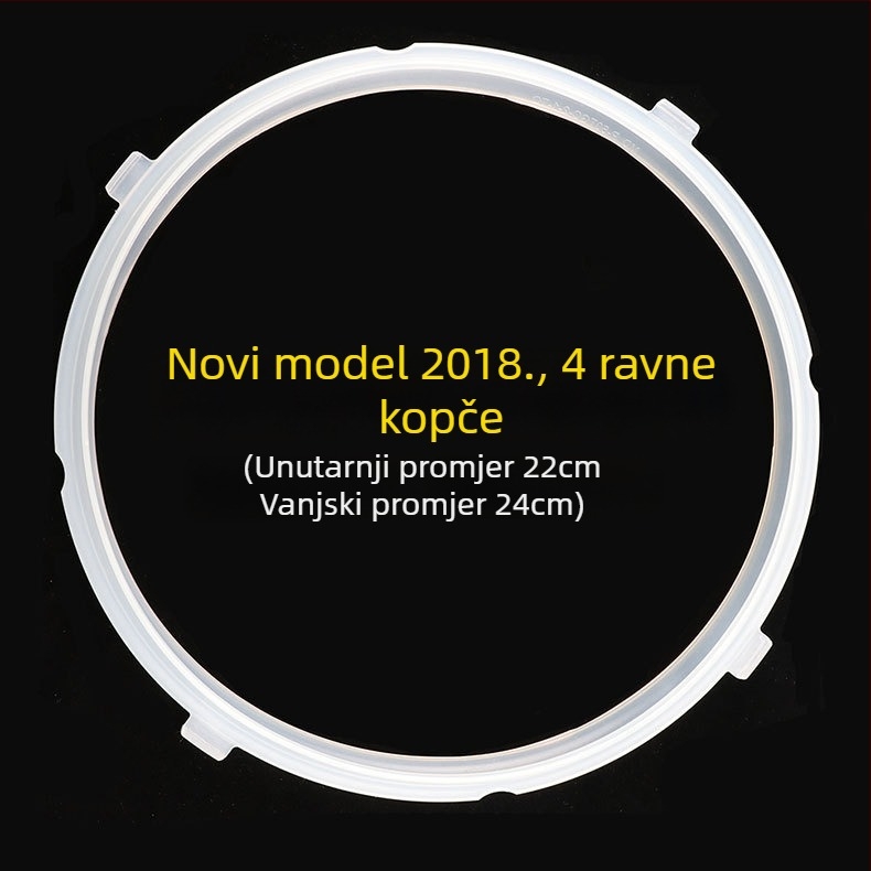 Silikonski brtvni prsten za električno kuhalo na tlak Midea, kapacitet 3–6 L