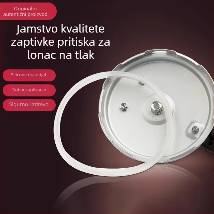 Brtveni prsten za lonac pod tlakom, gumeni dio, aluminijska legura, univerzalni dodatak