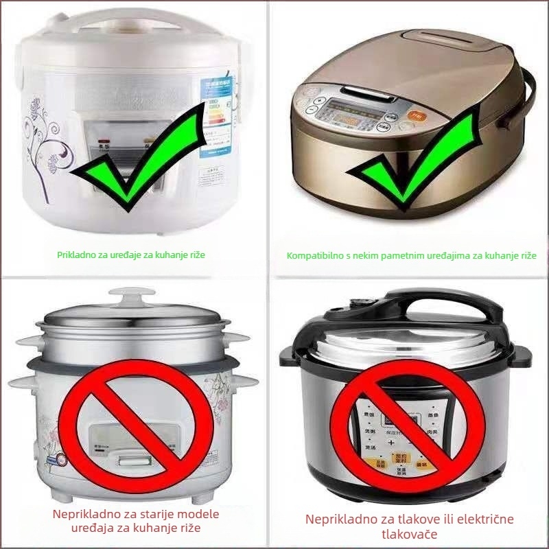 Unutarnji liner dodaci za višenamjenski kuhalo za rižu Ball Pot – dodaci za sojino mlijeko, miješanje i mljevenje, kompatibilno s Changhong Smart Rice Cooker