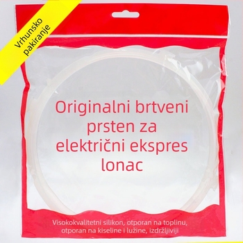 Zaptivački prsten za Midea električni tlak kuhač, 4L–6L, gumeni prsten, pogodan za lonac, tava i rižar, otporan na visoke temperature