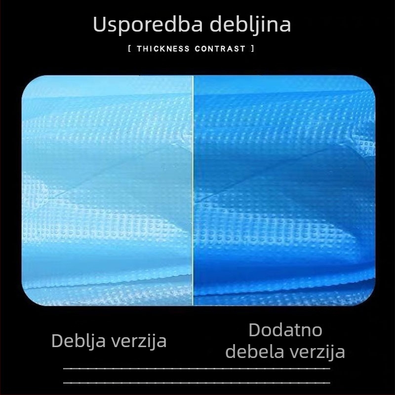 Jednokratna navlaka za cipele, debela, protuklizna, vodootporna, otporna na habanje, za unutarnju upotrebu