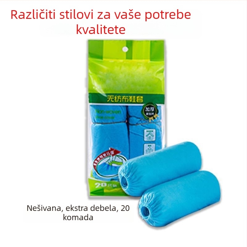 Jednokratna navlaka za cipele, debela, protuklizna, vodootporna, otporna na habanje, za unutarnju upotrebu