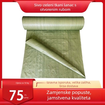 Plastična tkanina vrećica za kontejnere, vodootporna, bez ispisa