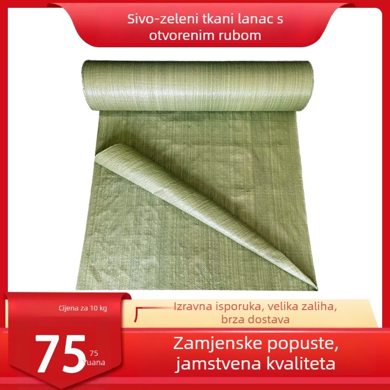 Plastična tkanina vrećica za kontejnere, vodootporna, bez ispisa