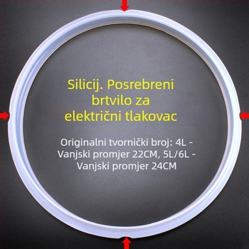 Brtvilo za električni tlak kuhalo – model J7, dodatak Zhengmeng