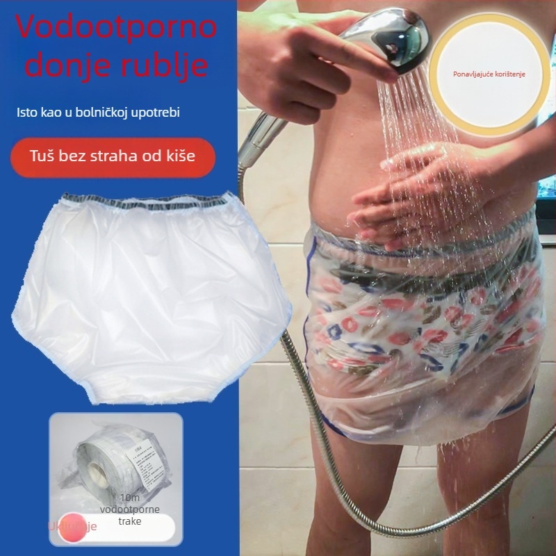 Vodootporno donje rublje za kupanje nakon obrezivanja, bez marke, PU materijal