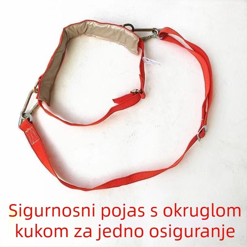 TZDINGGU Sigurnosni pojas za električare — Teški pojas za rad na visini, za penjanje na stupove i drveće, otporan na habanje