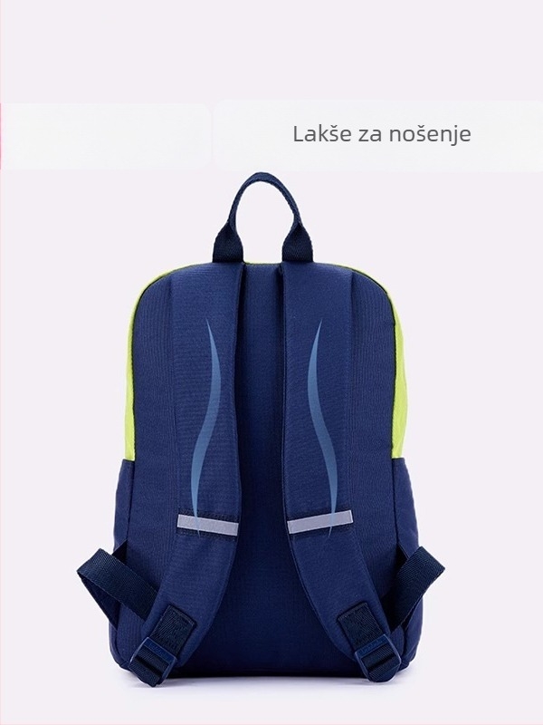 Unisex školski ruksak za izlete, s velikim kapacitetom, od najlona, prozračan i vodootporan, naramenice s zračnim jastučićem