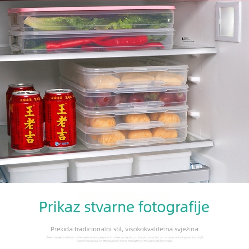 Kutija za knedle sa zatvorenim poklopcem – prehrambeni PP5, marka Xin Chi, jednostavan modern dizajn Base+Lid