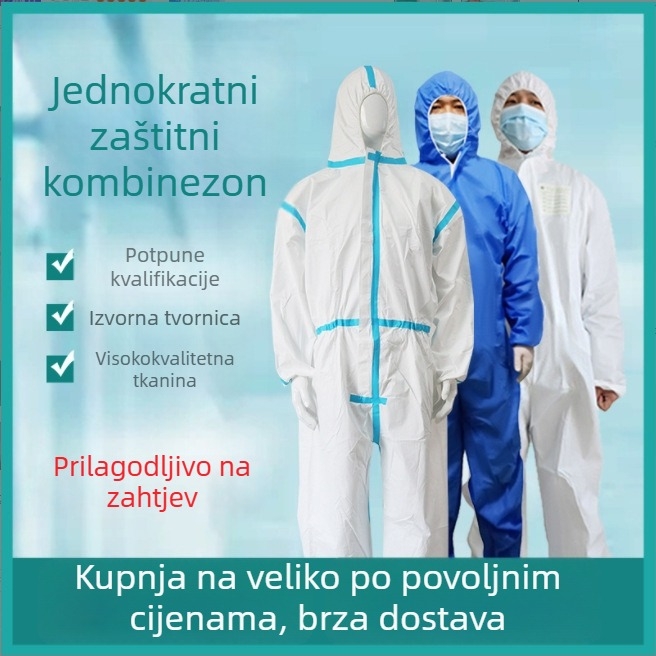 Guardian jednodjelno zaštitno odijelo za jednokratnu upotrebu s prozračnom netkanom membranom