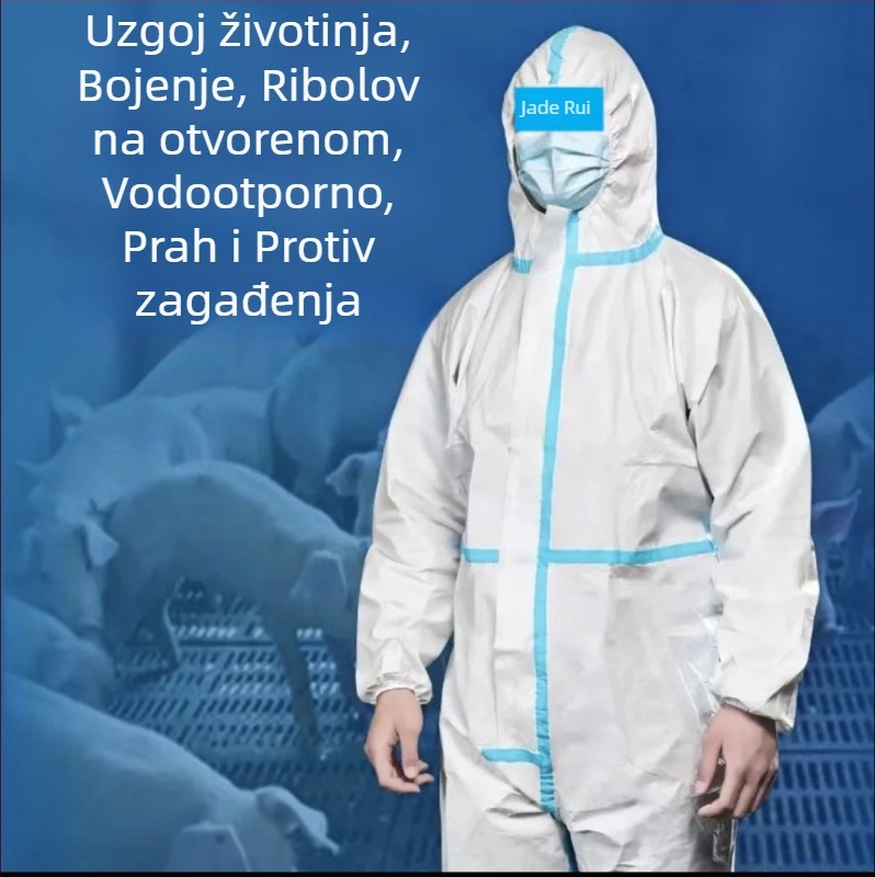 Guardian jednodjelno zaštitno odijelo za jednokratnu upotrebu s prozračnom netkanom membranom