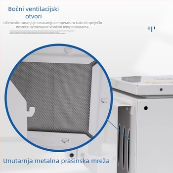 Vanjska kutija za nadzor od nehrđajućeg čelika, vodootporna, zidna montaža za video nadzor