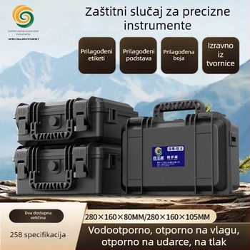 Plastična kutija za alate – otporna na vlagu, vodootporna i otporna na prašinu, kutija za instrumente