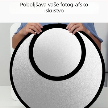 Fotografski reflektor, pet u jednom, okrugli sklopivi, za unutarnju i vanjsku upotrebu, model Combination, težina 0,2 kg