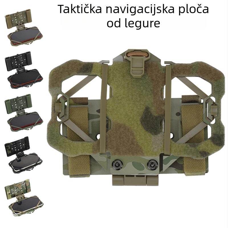 Kydex taktički sklopivi držač za telefon s MOLLE sustavom za vanjsku upotrebu