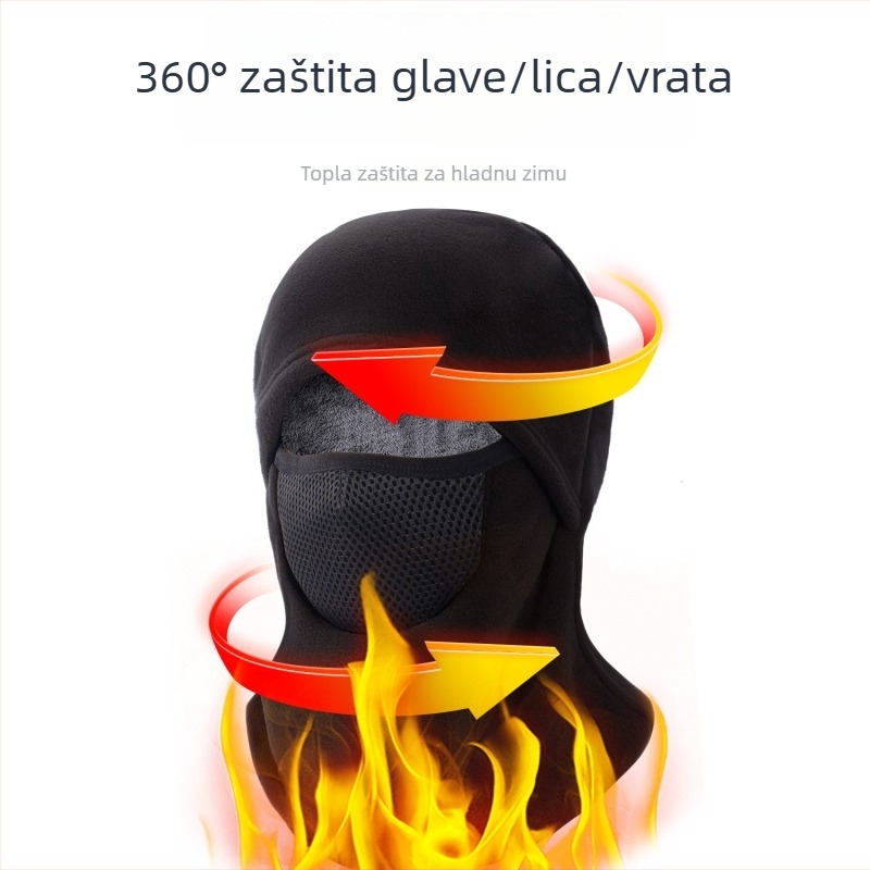 Camouflager biciklistička maska, poliester tkanina, unisex dizajn, šifra proizvoda Zrjrwz