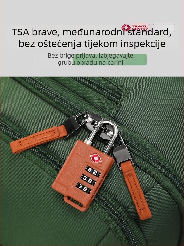 Shanshan Trolley Kofer – Oxford Tkanina, Zip Zatvaranje, Univerzalni Kotači, Zaključavanje Ključem, Prednje Otvaranje
