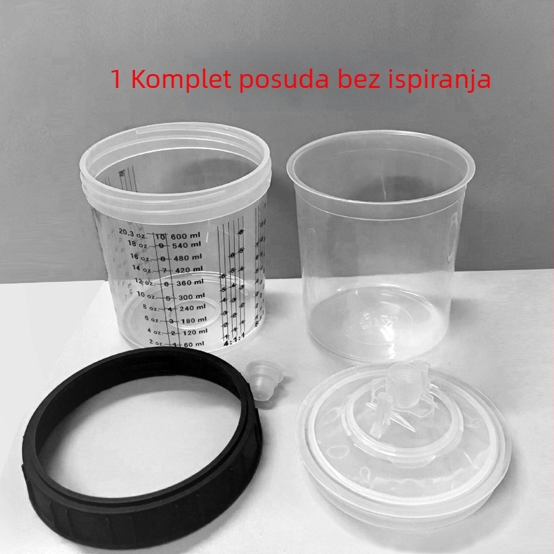 Prijenosni električni sprej pištolj, No-wash pot serija, 600 ml spremnik, visoka atomizacija