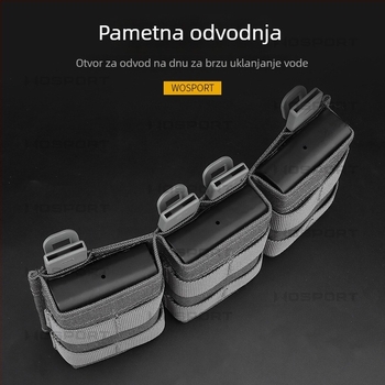 Sportska torbica za pojas — mat najlonska tkanina; otporna na habanje; proširiva kapacitet; unisex; za vanjske aktivnosti