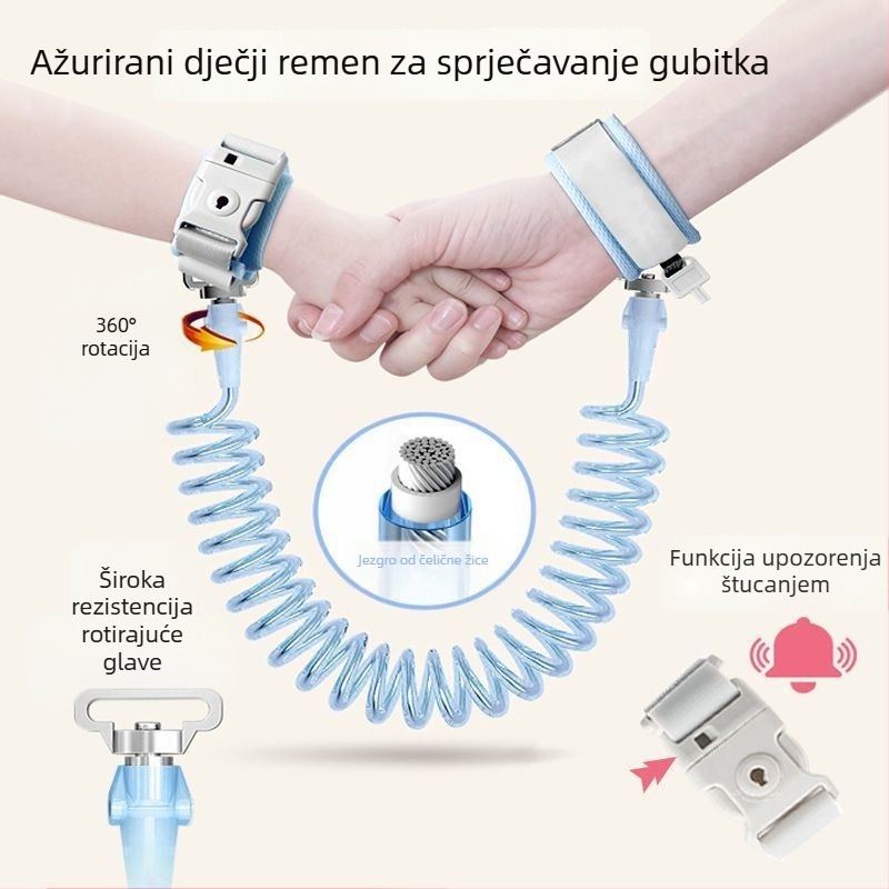 Dječji sigurnosni narukvica-privjesak za hodanje, sprječava gubitak, Marka: Unique, Materijal: Other, Uvoz: Ne, Dob: Drugo