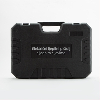 Električni pištolj za strukturno ljepilo s jednom cijevi, dvostrano namijenjeni puni se bateria litija, tijelo od ABS+ aluminijske legure; kapacitet: strukturno ljepilo 700 g, ljepilo za staklo 300 ml, serija AYSJQ-600, težina 4,3 kg, prilagodba obrade